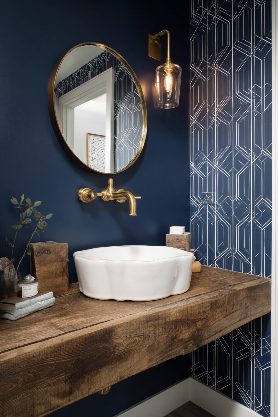 Narrow bathroom ideas 12