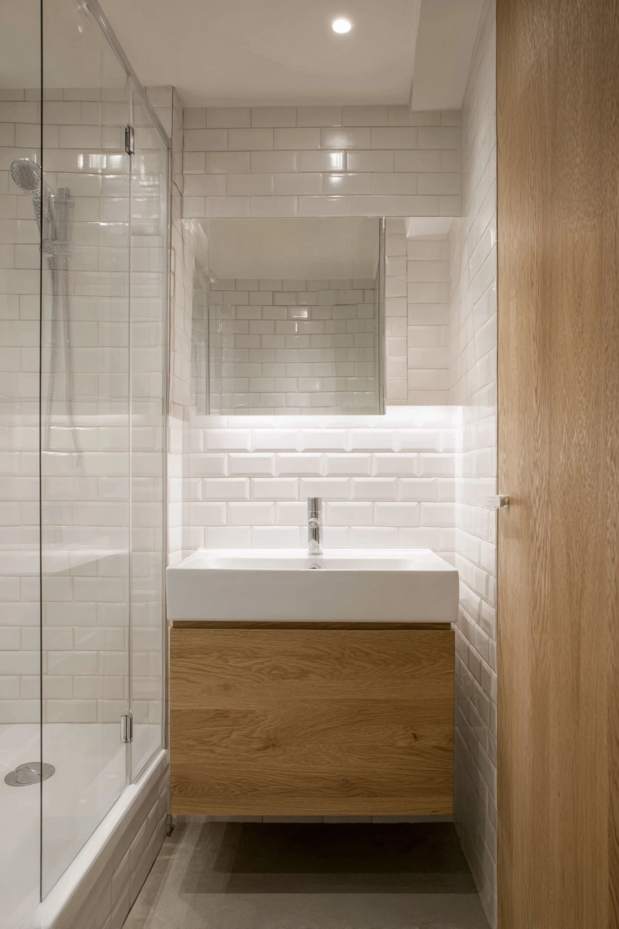 Narrow bathroom ideas 2