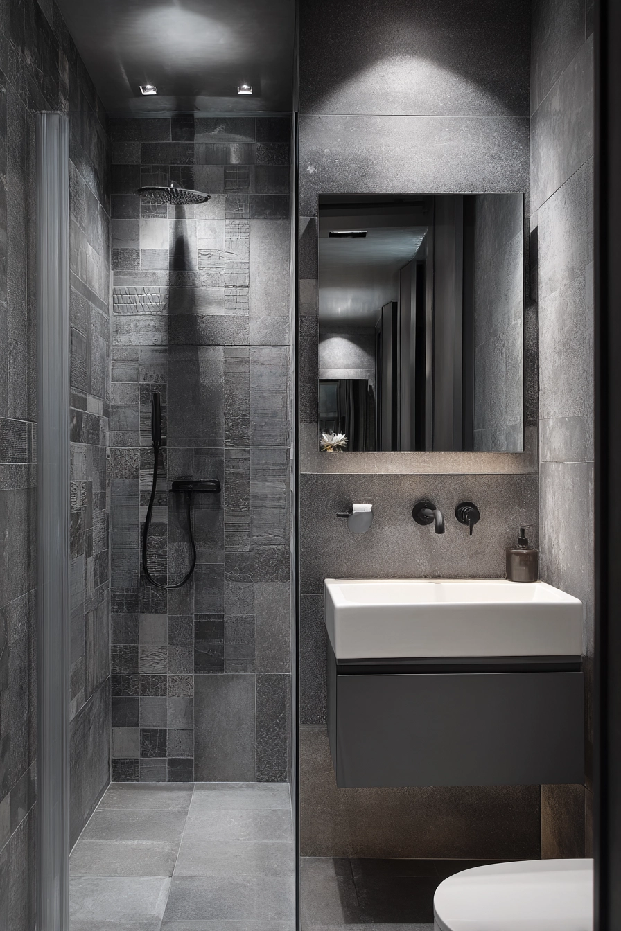 Narrow bathroom ideas 28