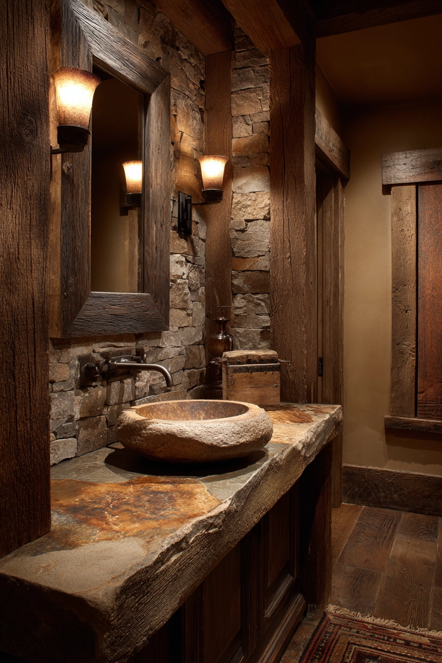 Narrow bathroom ideas 30