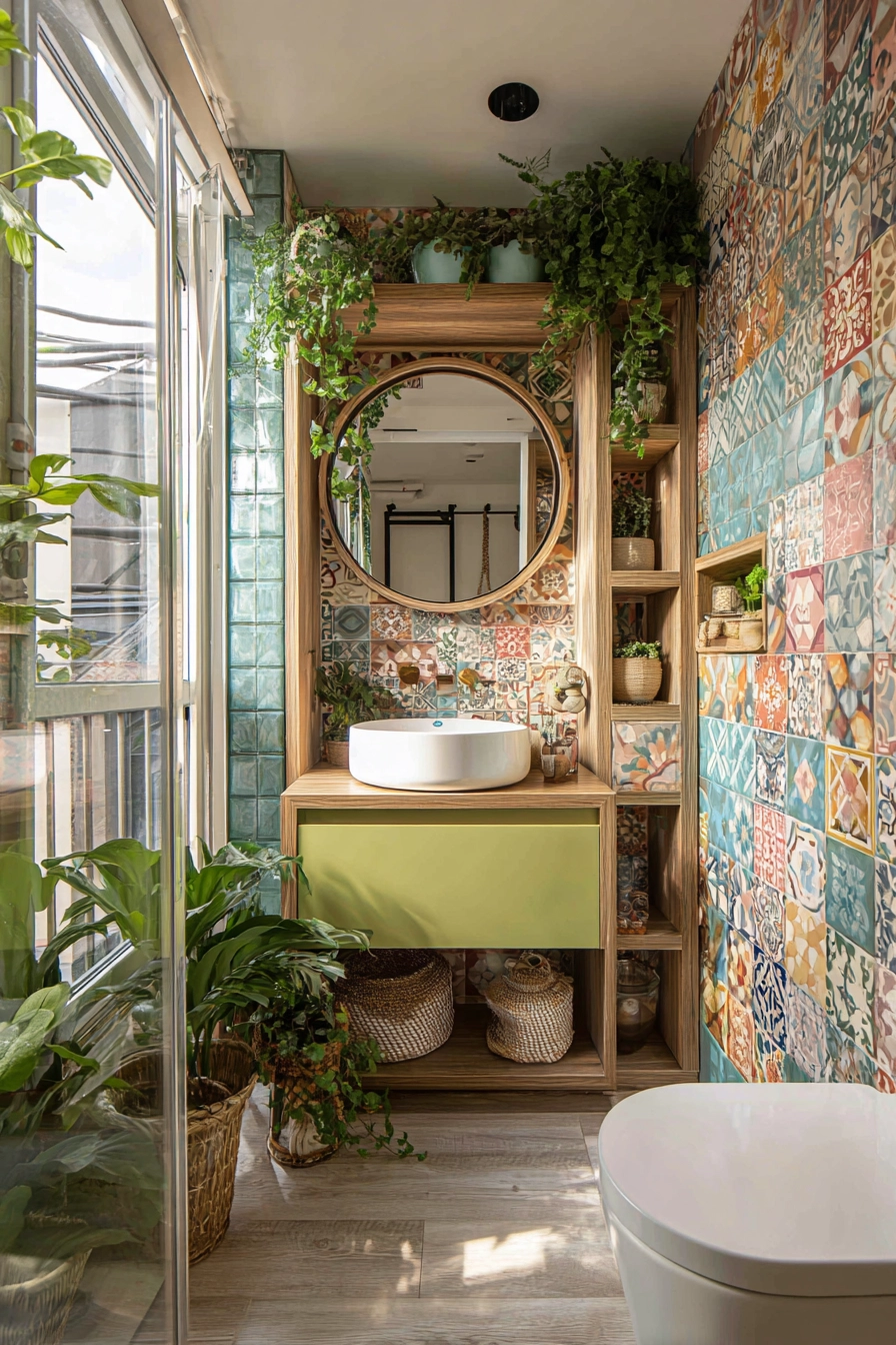 Narrow bathroom ideas 33