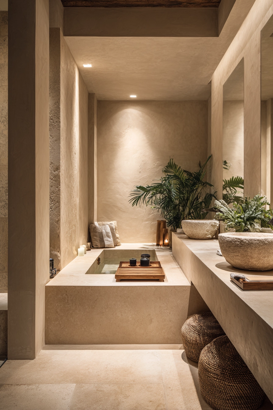 Narrow bathroom ideas 37