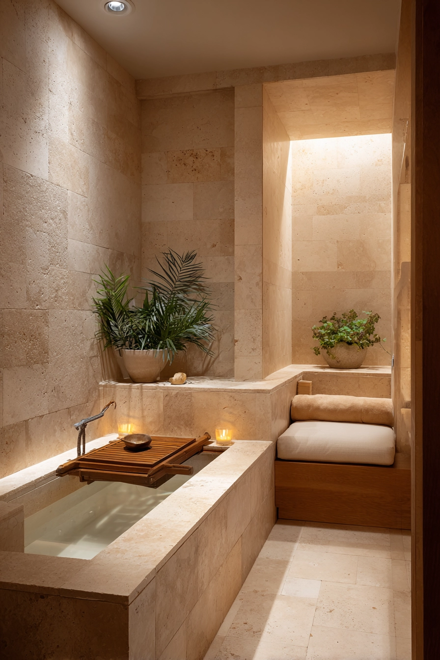 Narrow bathroom ideas 39