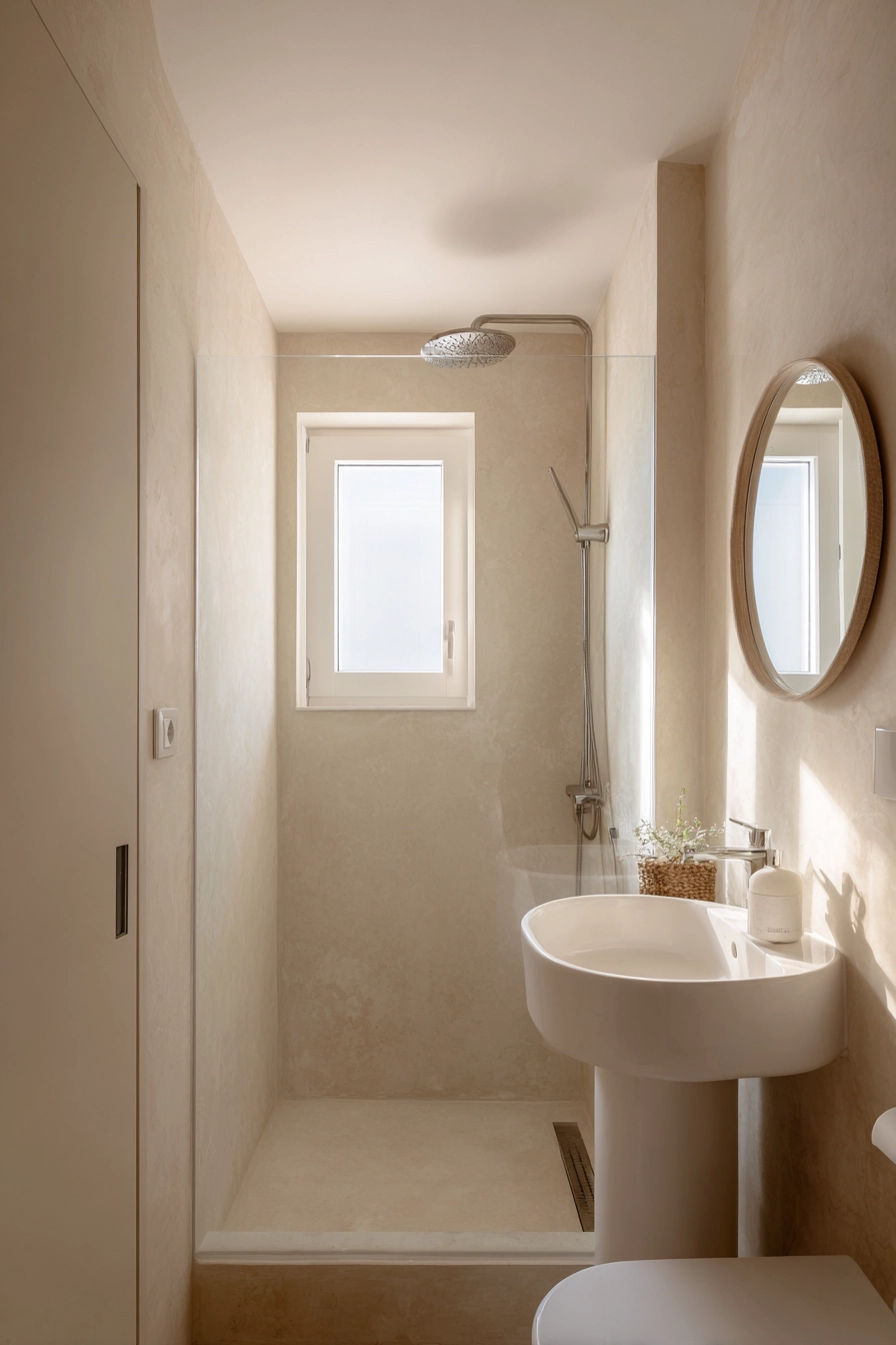 Narrow bathroom ideas 8