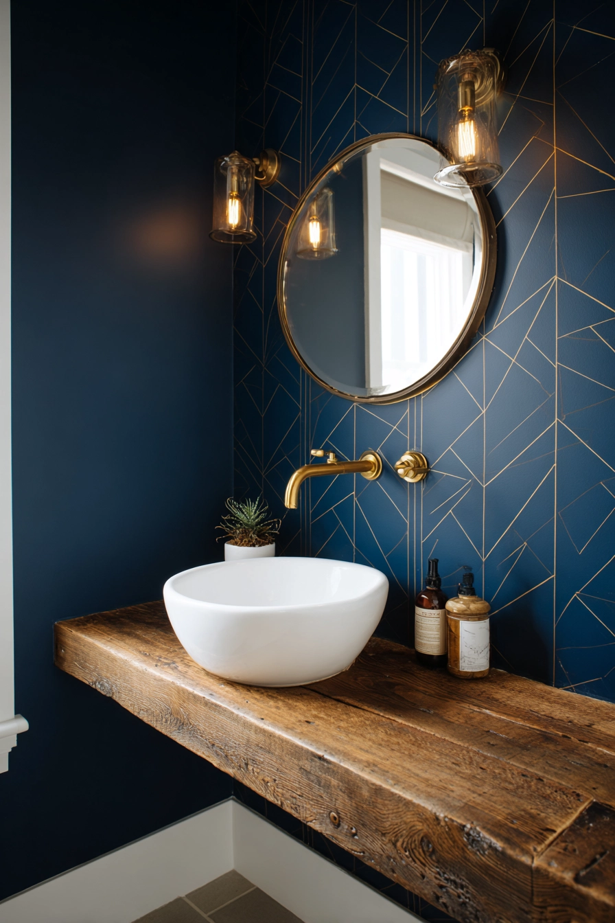 Narrow bathroom ideas 9