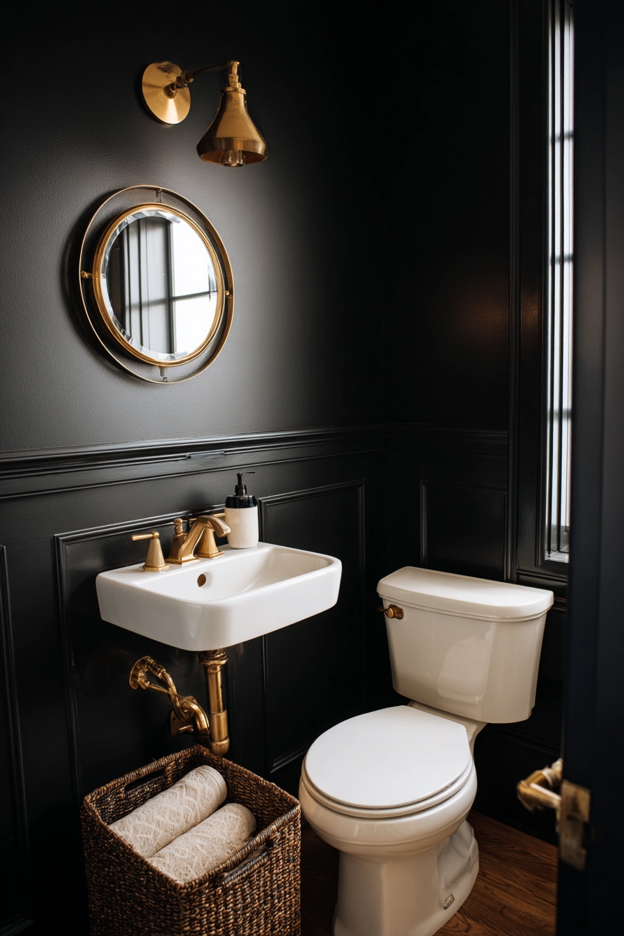 Small toilet decor 33