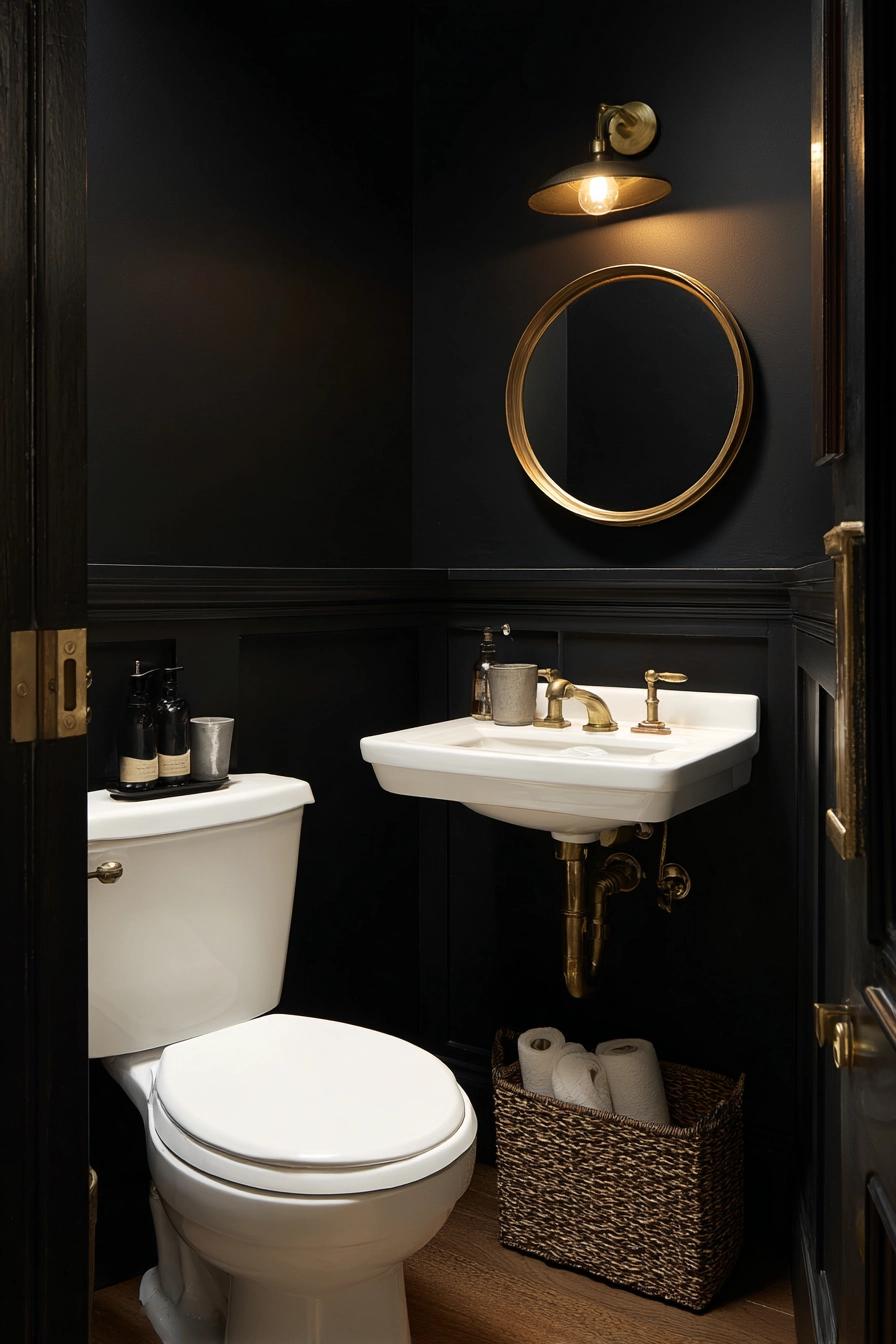 Small toilet decor 34