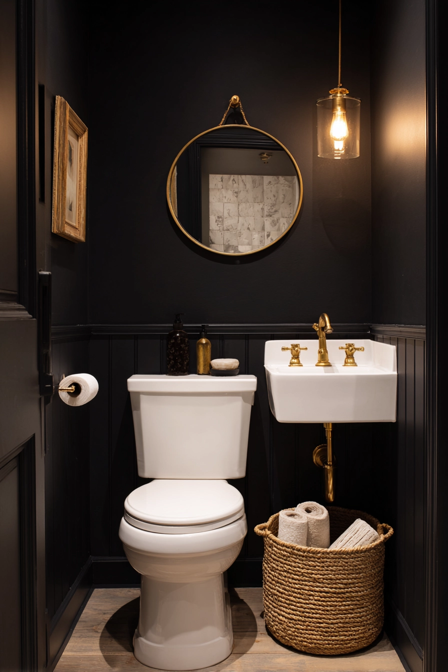 Small toilet decor 35