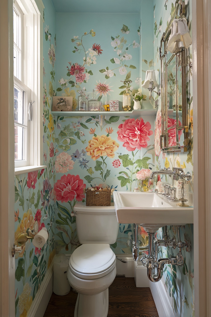 Small toilet decor 38