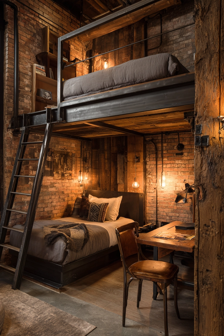 Space saving furniture bedroom 11