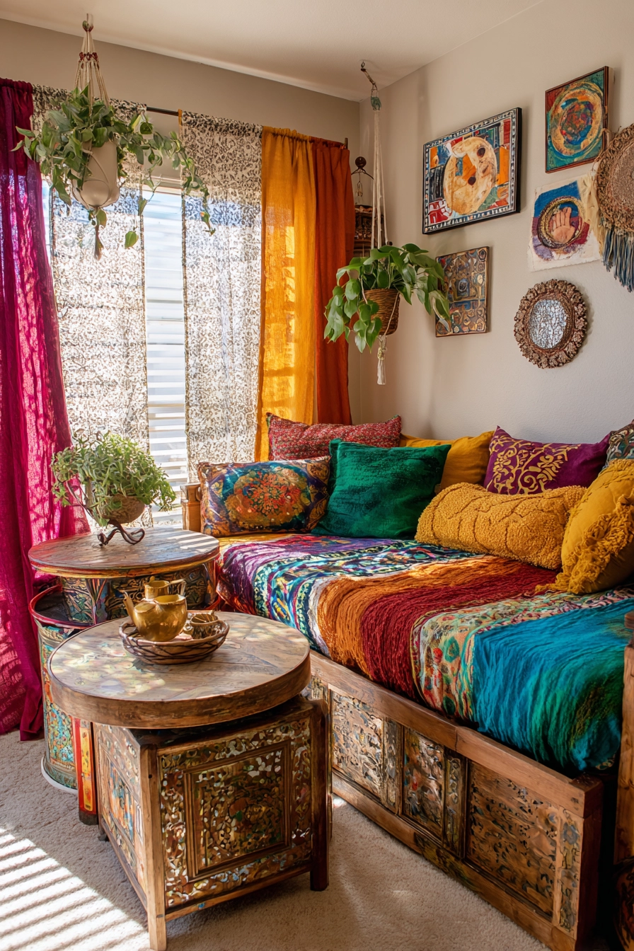 Space saving furniture bedroom 13