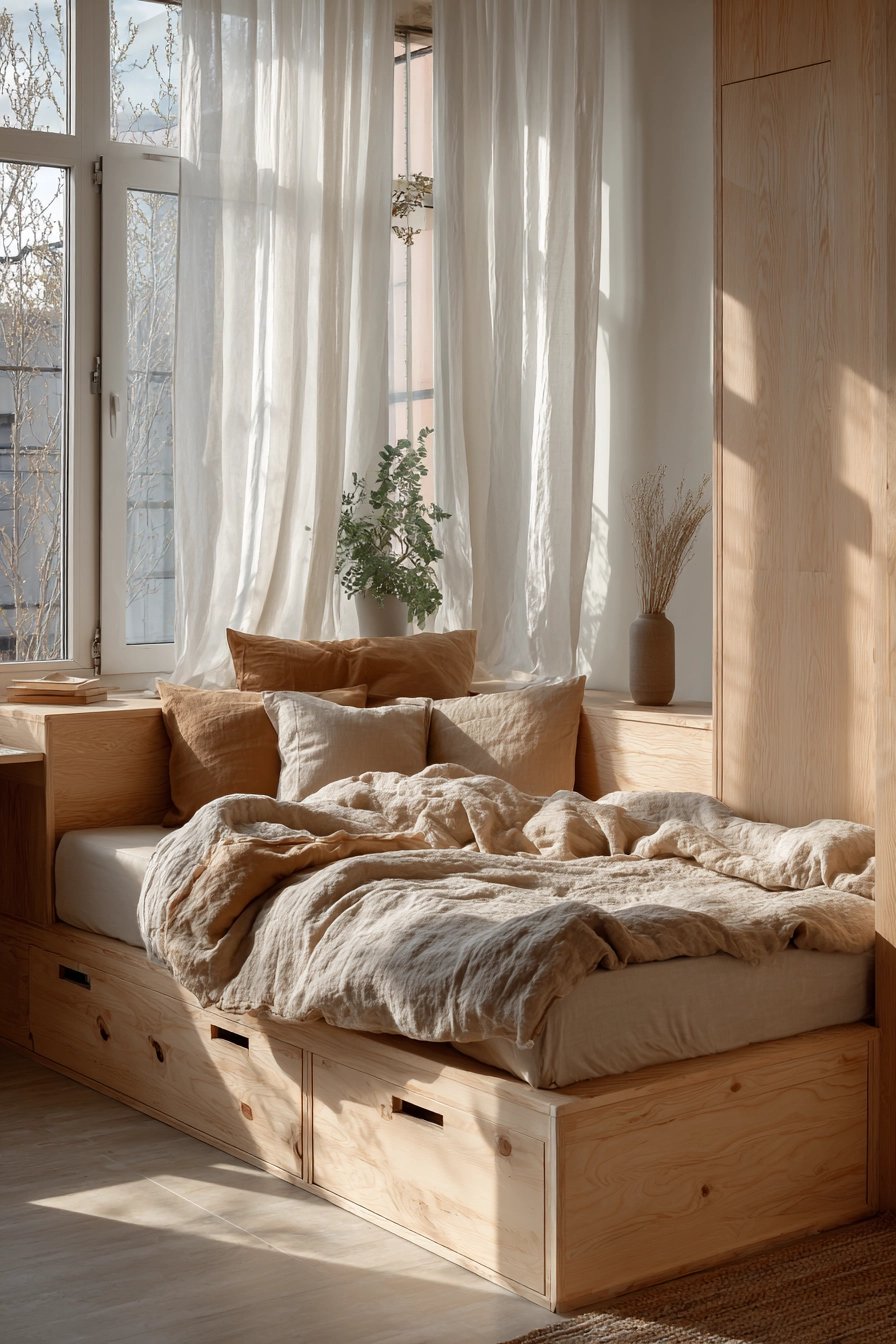 Space saving furniture bedroom 2