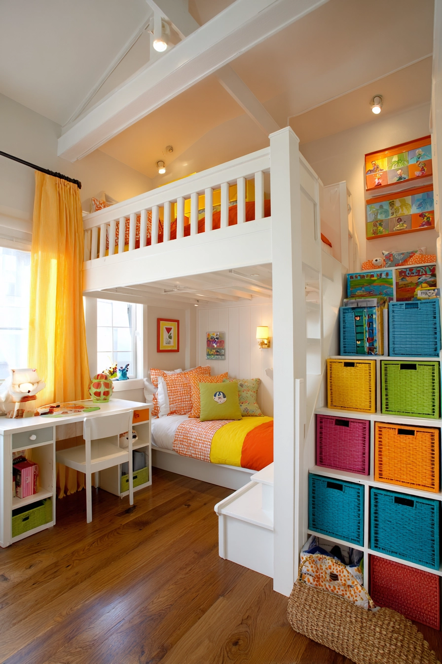 Space saving furniture bedroom 30