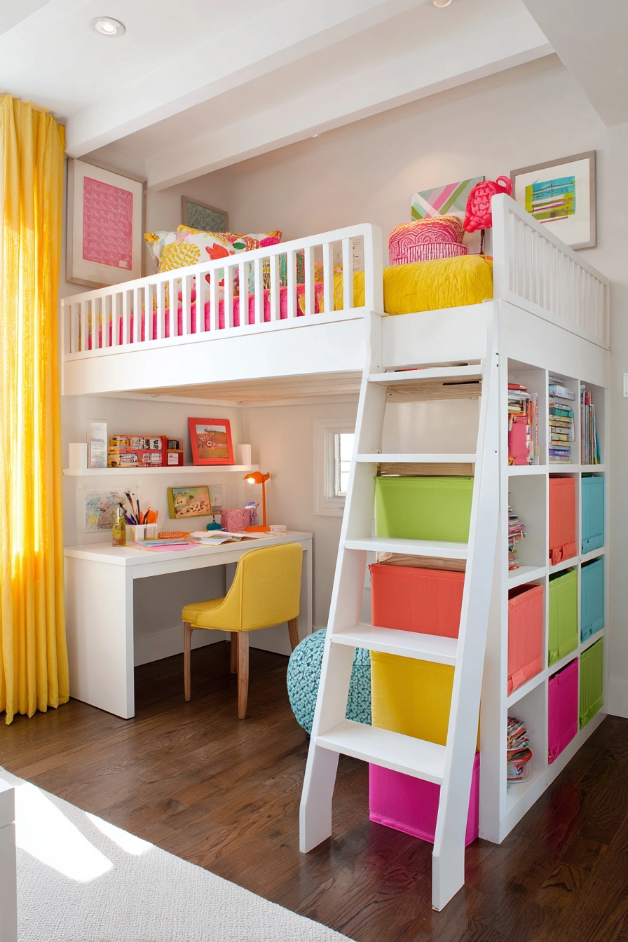 Space saving furniture bedroom 31