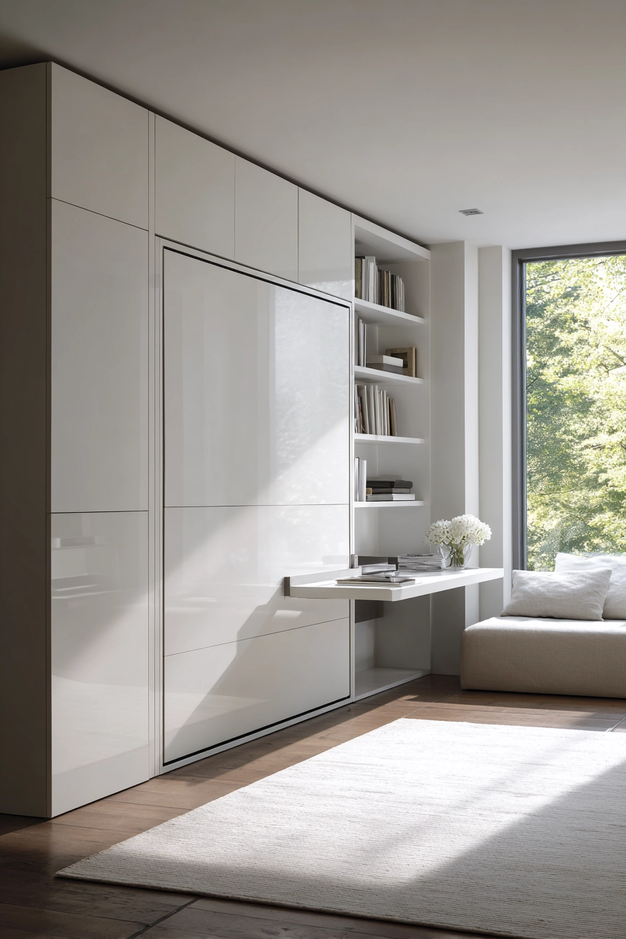 Space saving furniture bedroom 6