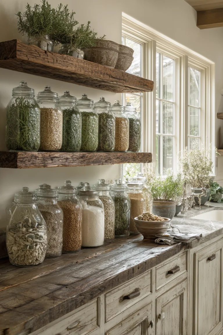 above kitchen cabinet decor ideas 1