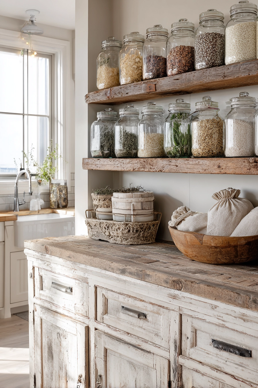 above kitchen cabinet decor ideas 2