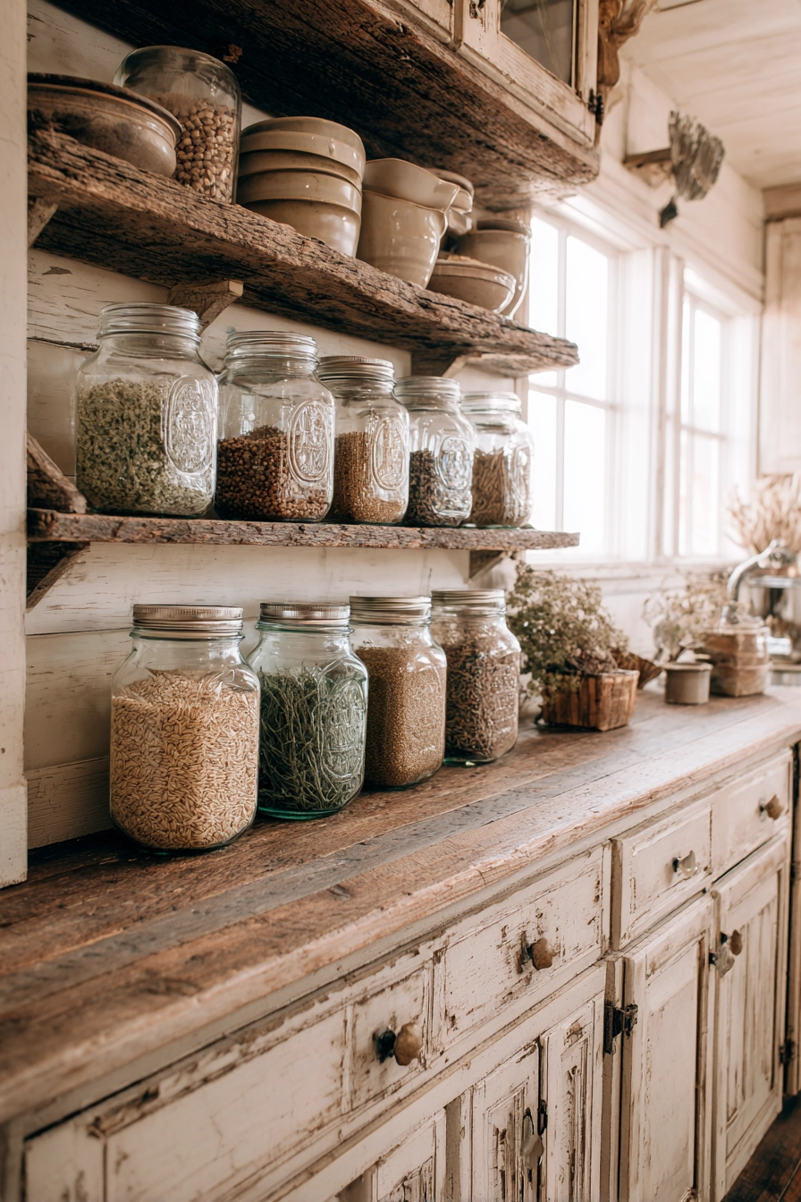 above kitchen cabinet decor ideas 3