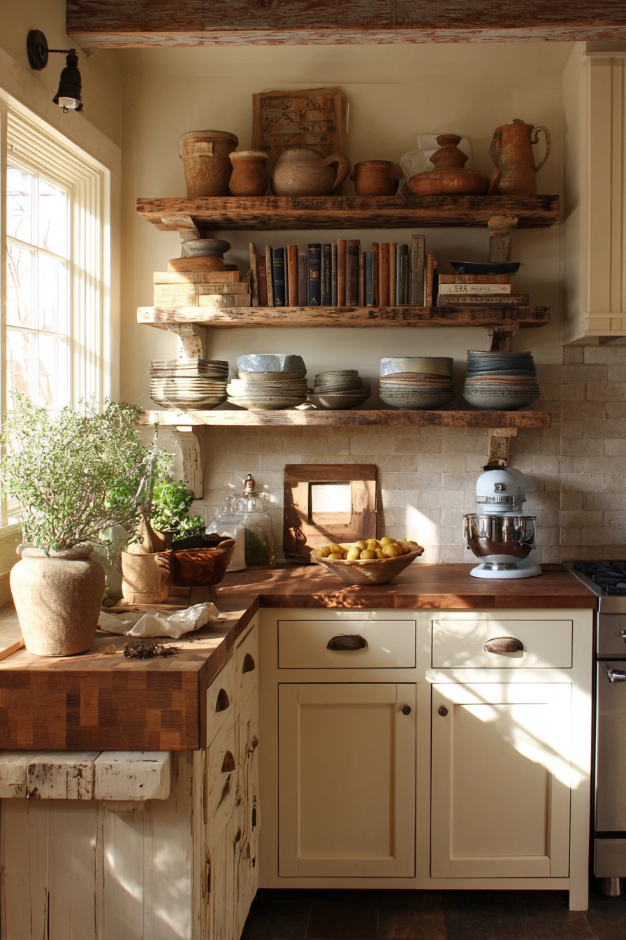 above kitchen cabinet decor ideas 33