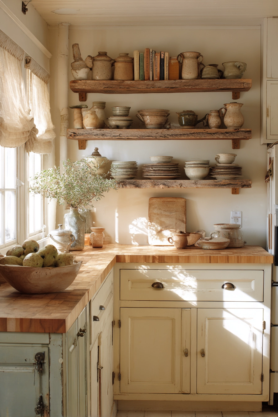 above kitchen cabinet decor ideas 35