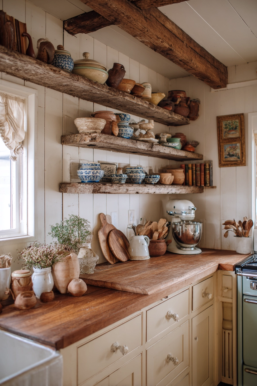 above kitchen cabinet decor ideas 36