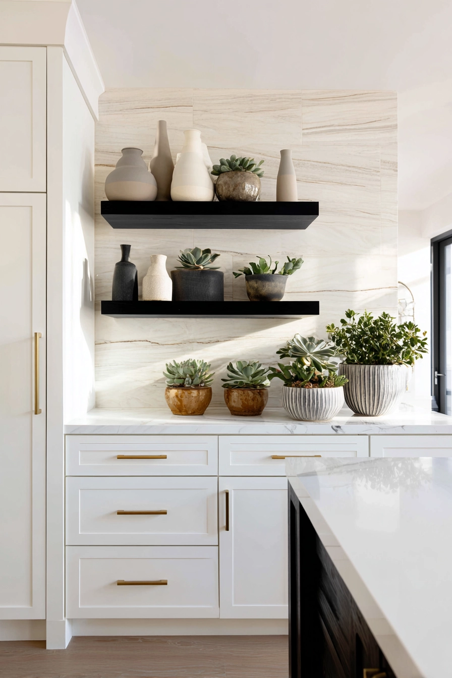 above kitchen cabinet decor ideas 5