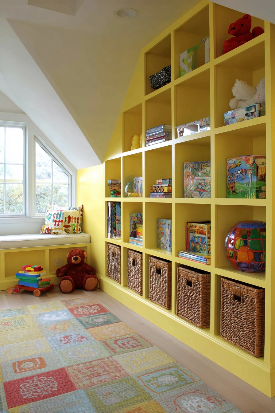 attic storage shelves 18