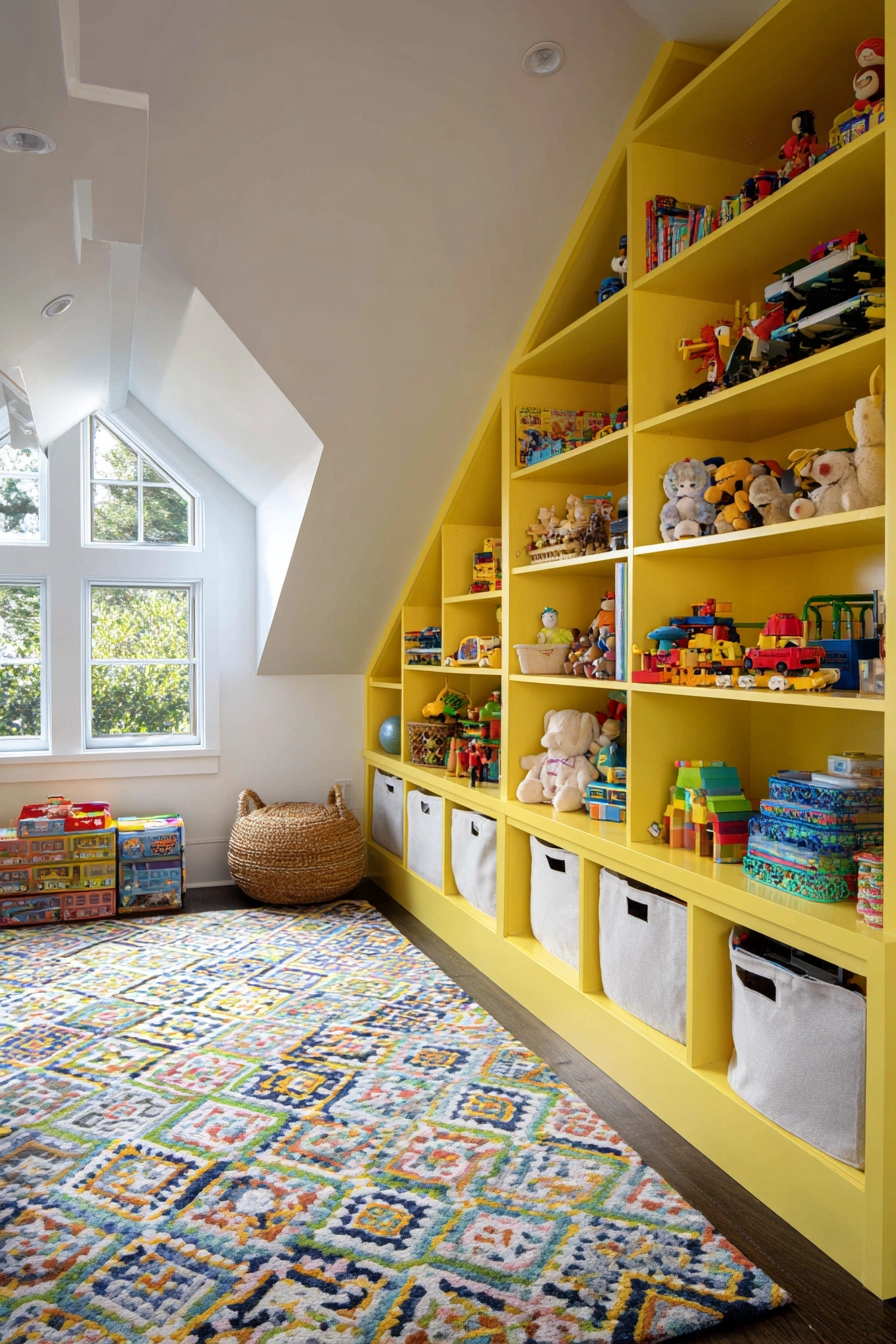 attic storage shelves 19