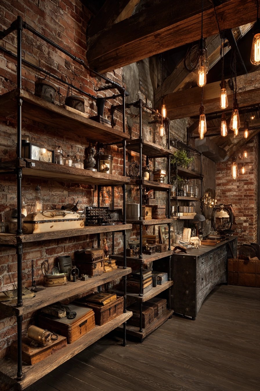 attic storage shelves 21
