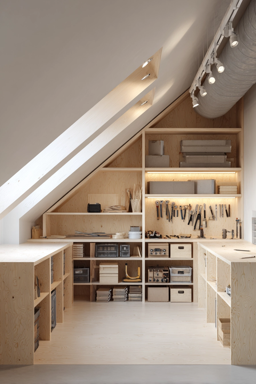 attic storage shelves 30
