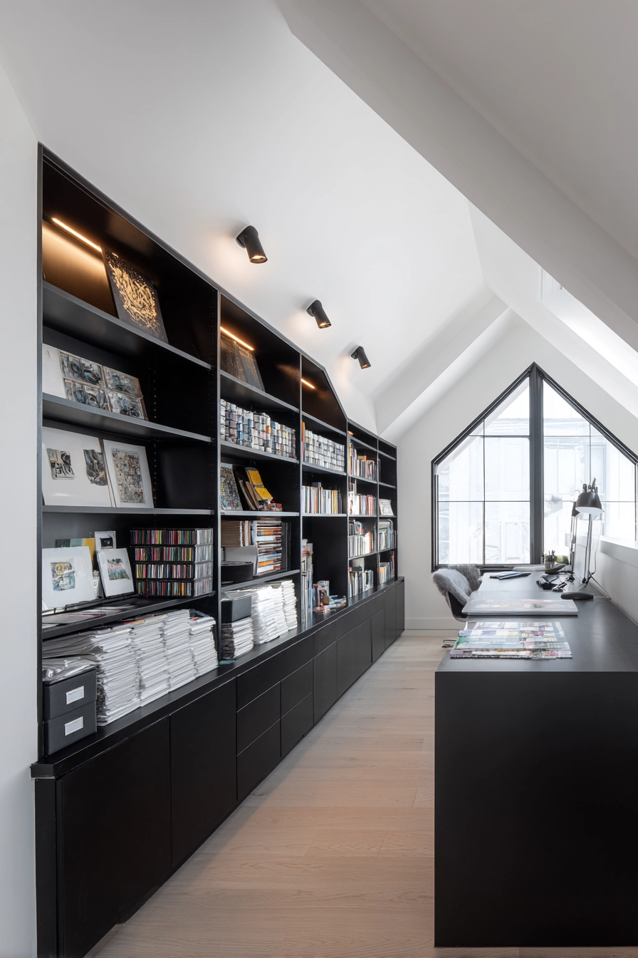 attic storage shelves 40