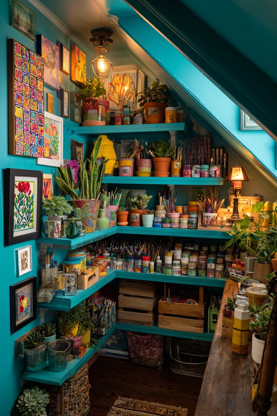 attic storage shelves 9