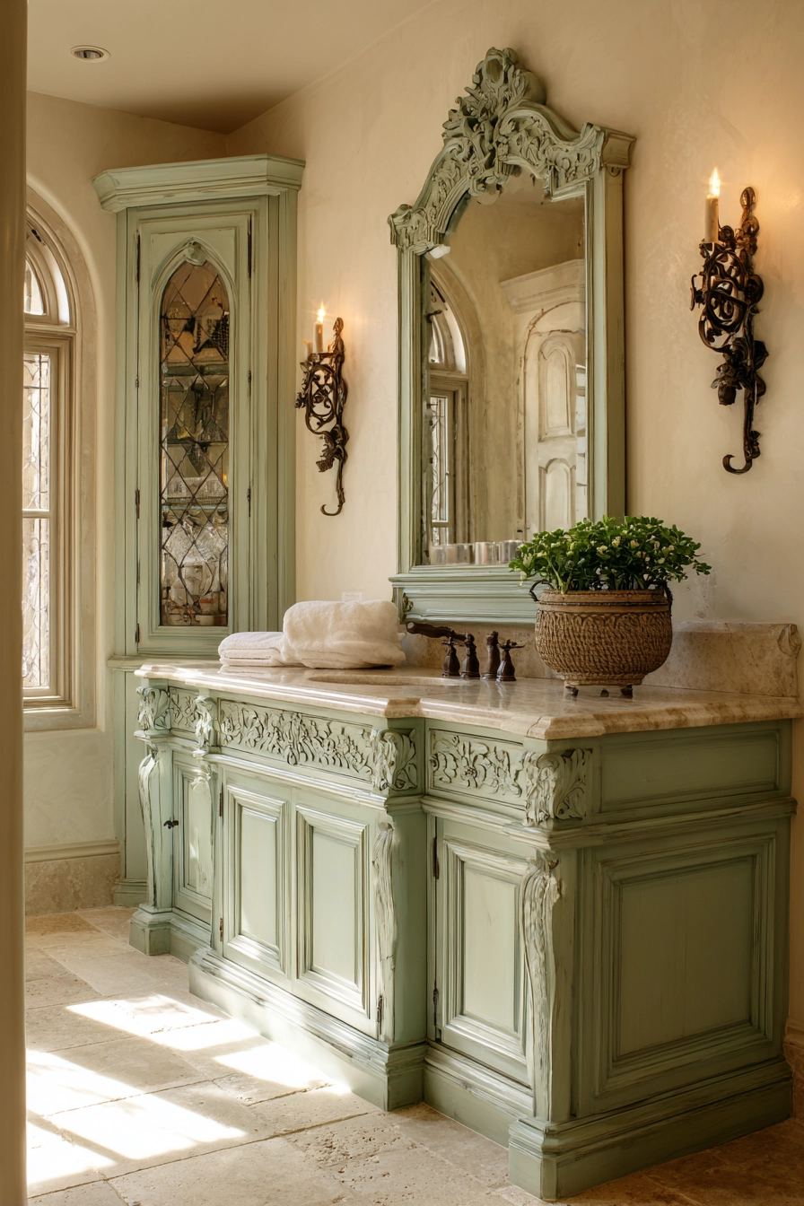 bathroom cabinet ideas 27