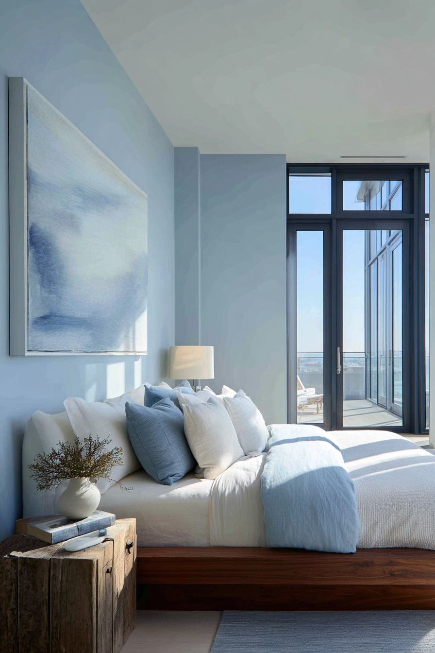 blue coastal bedroom 17