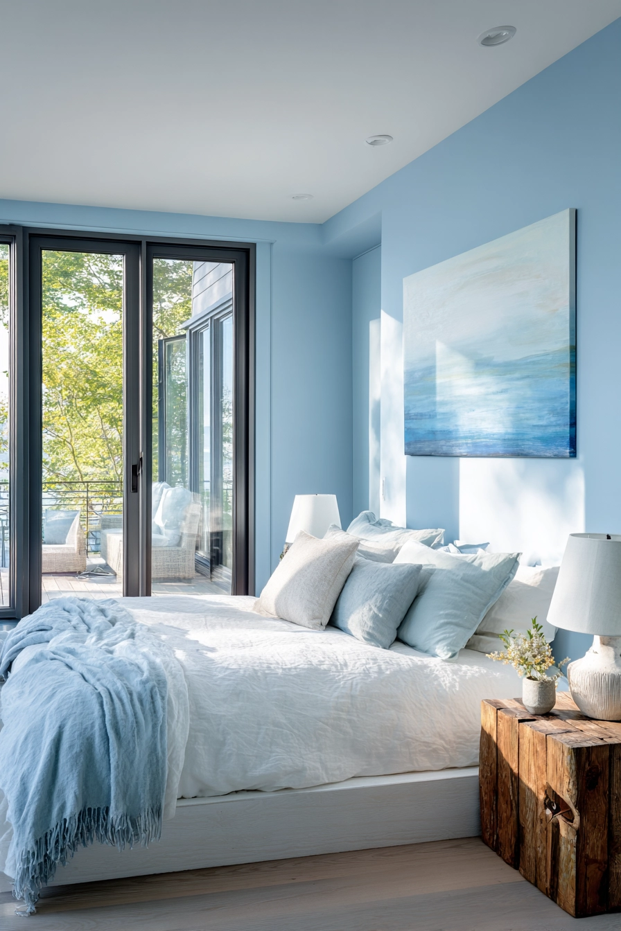 blue coastal bedroom 18
