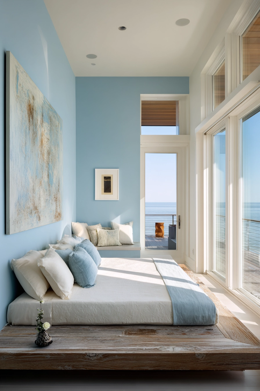 blue coastal bedroom 19
