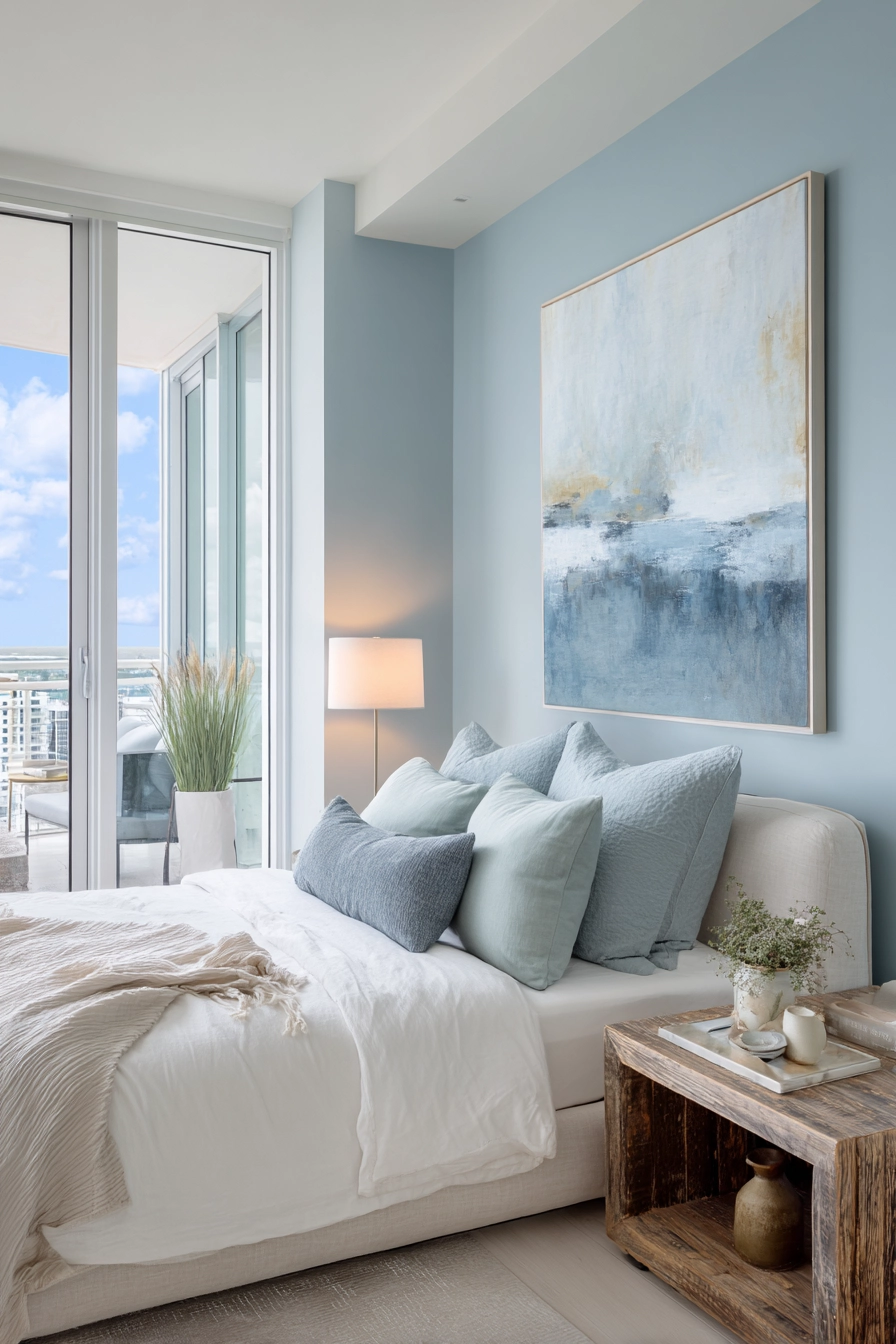 blue coastal bedroom 20