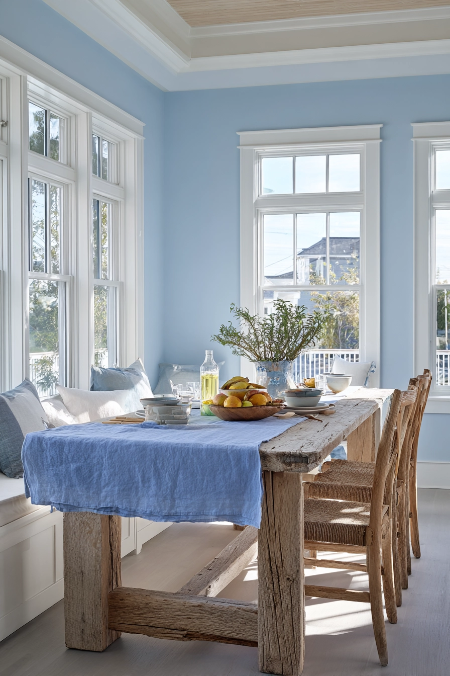 blue dining room 26