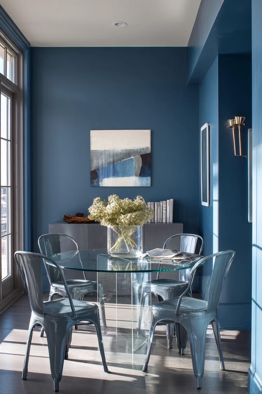 blue dining room 37
