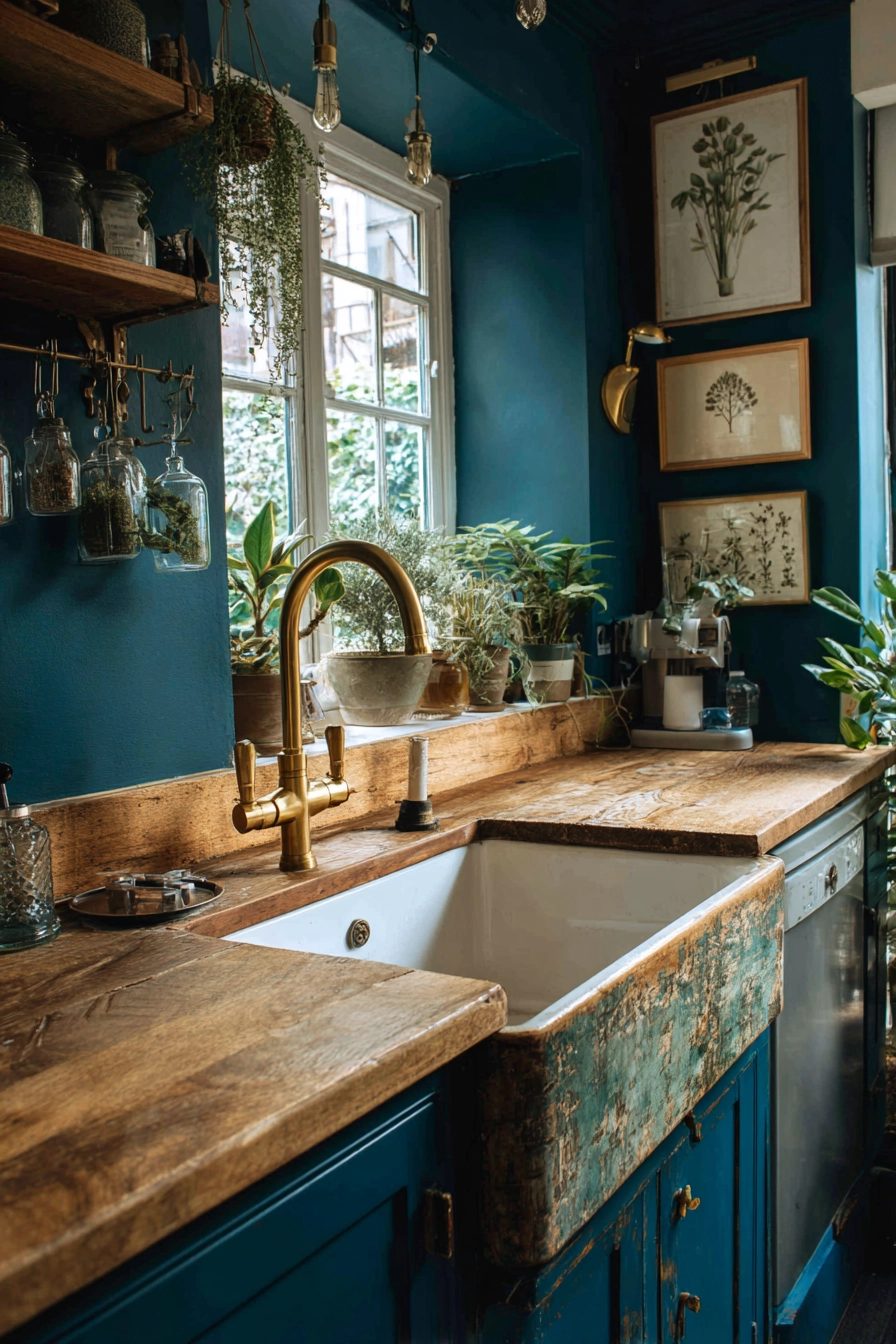 boho chic kitchen 11