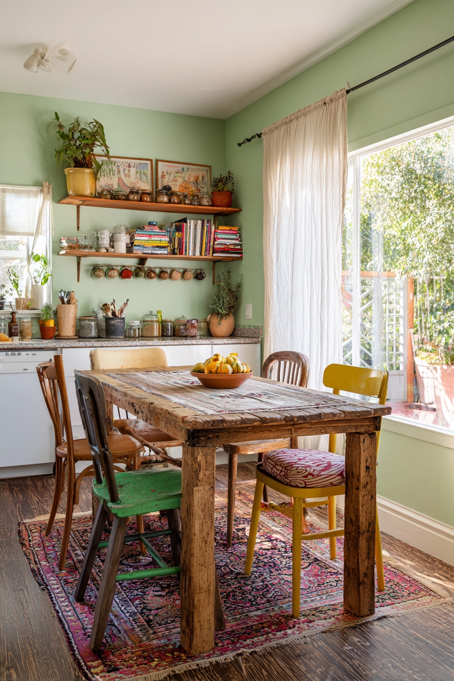 boho chic kitchen 20