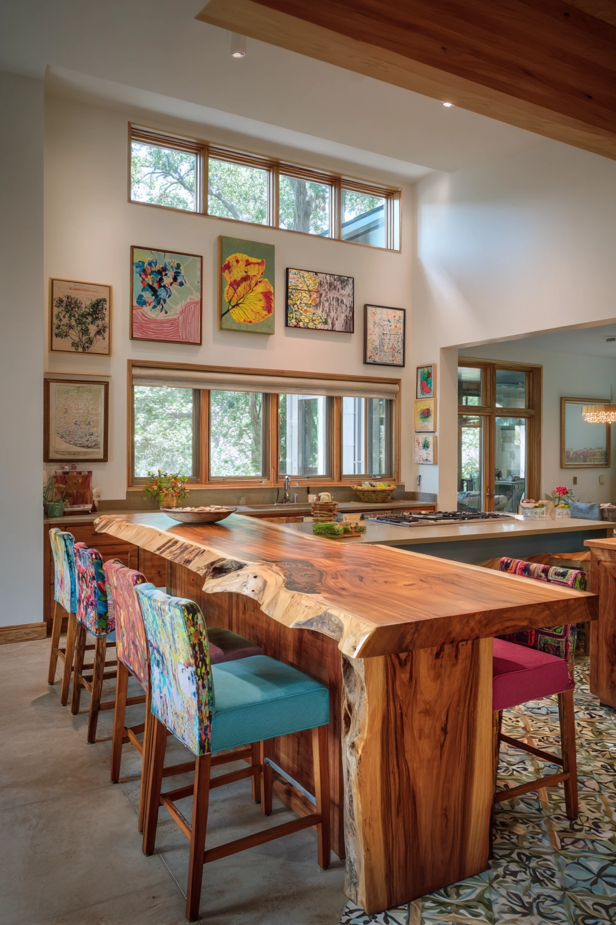 boho chic kitchen 23