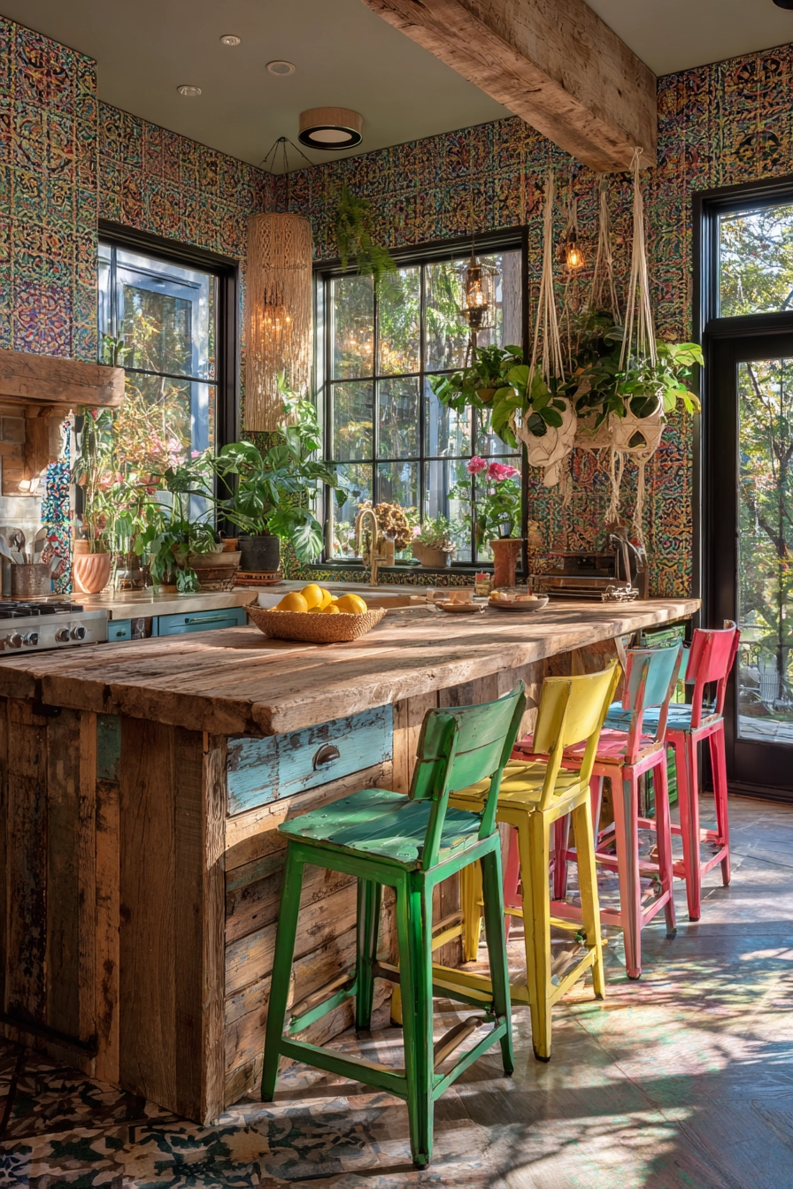 boho chic kitchen 3