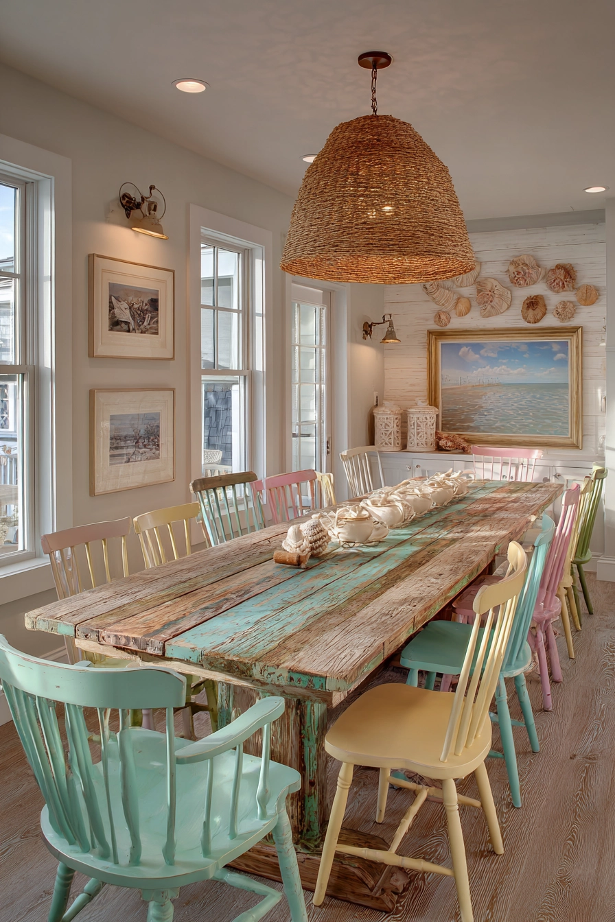 coastal dining room ideas 34