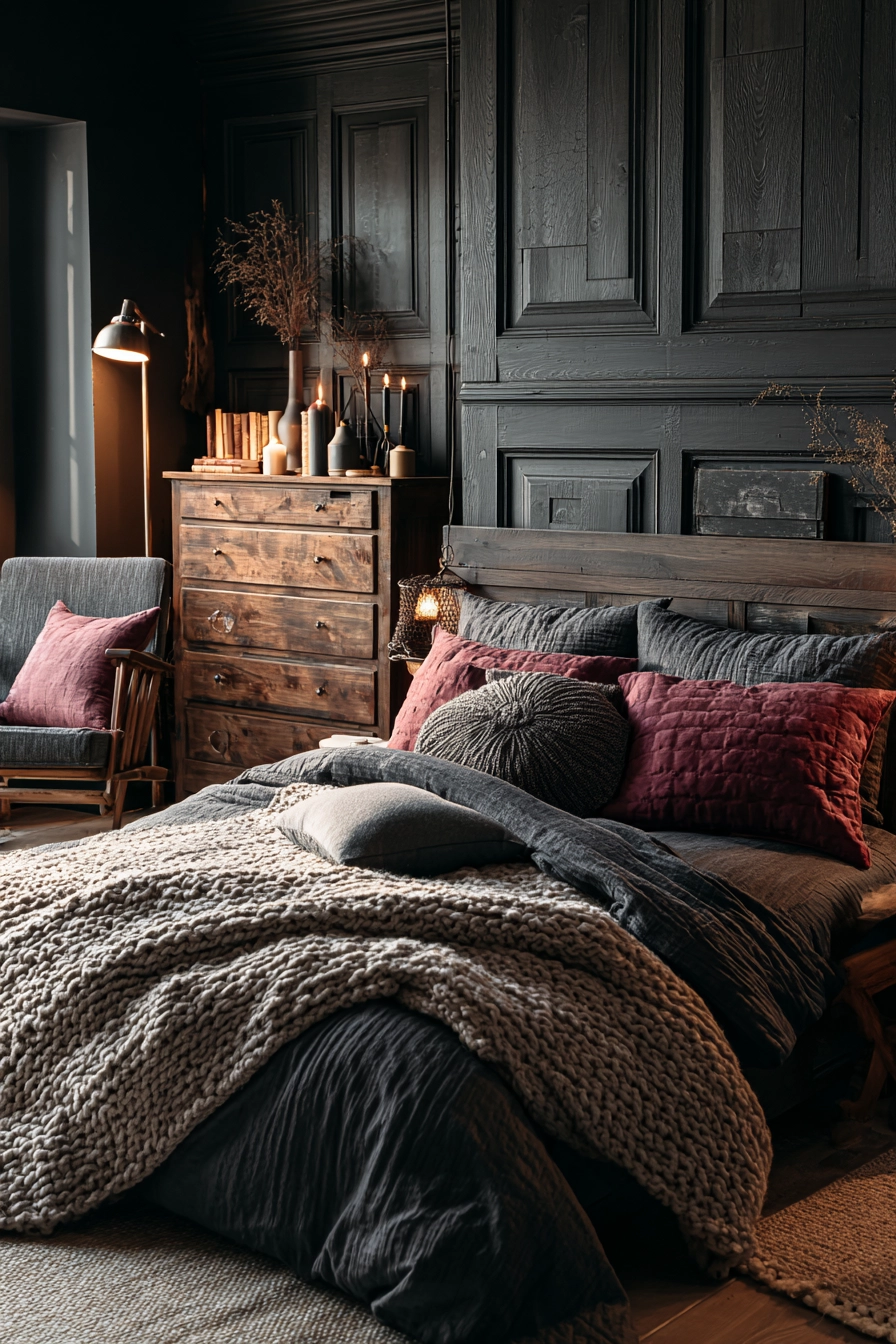dark bedroom ideas 23