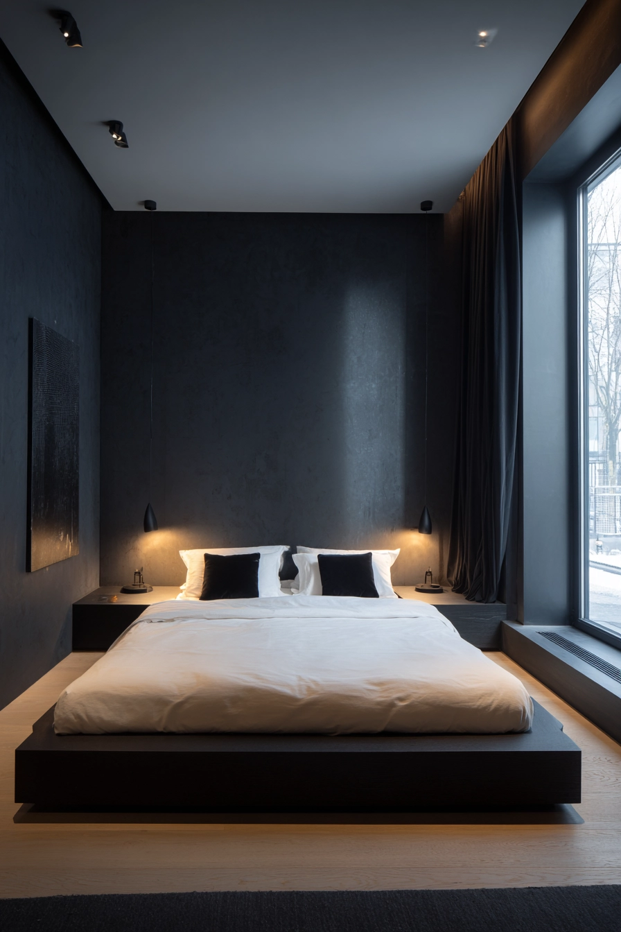 dark bedroom ideas 38