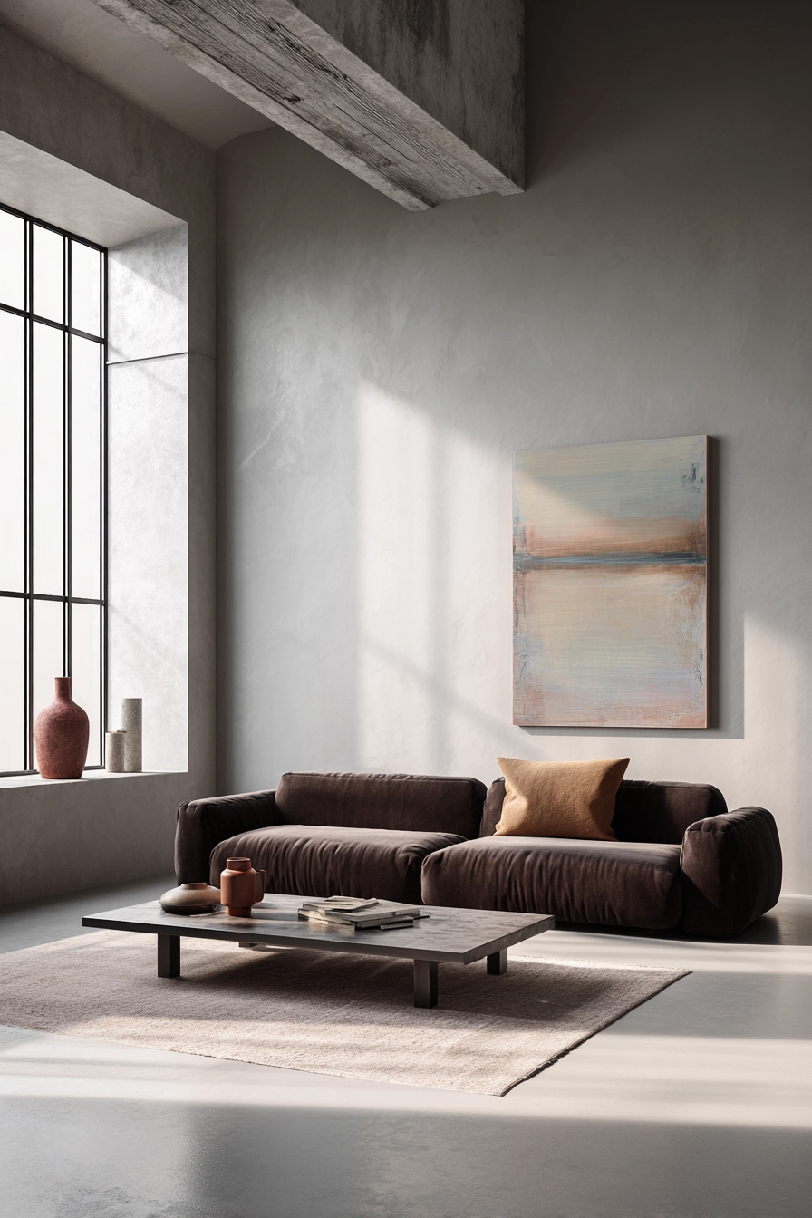 dark brown couch living room ideas 30