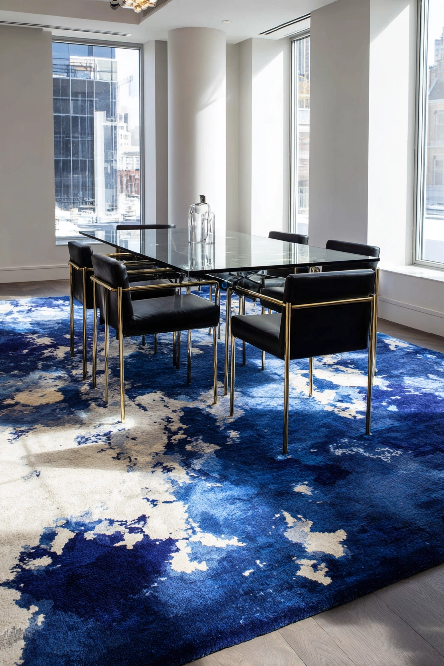 dining room rug ideas 11