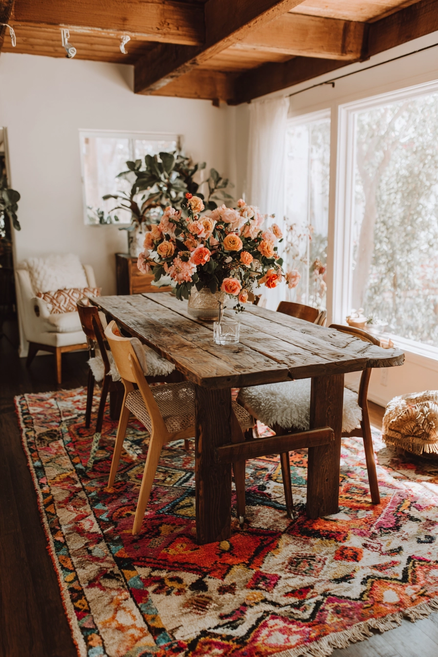 dining room rug ideas 15