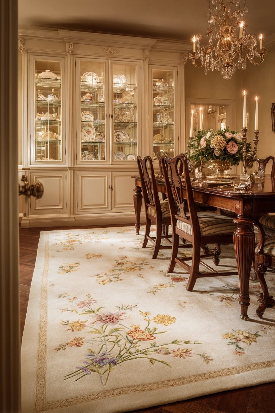 dining room rug ideas 23